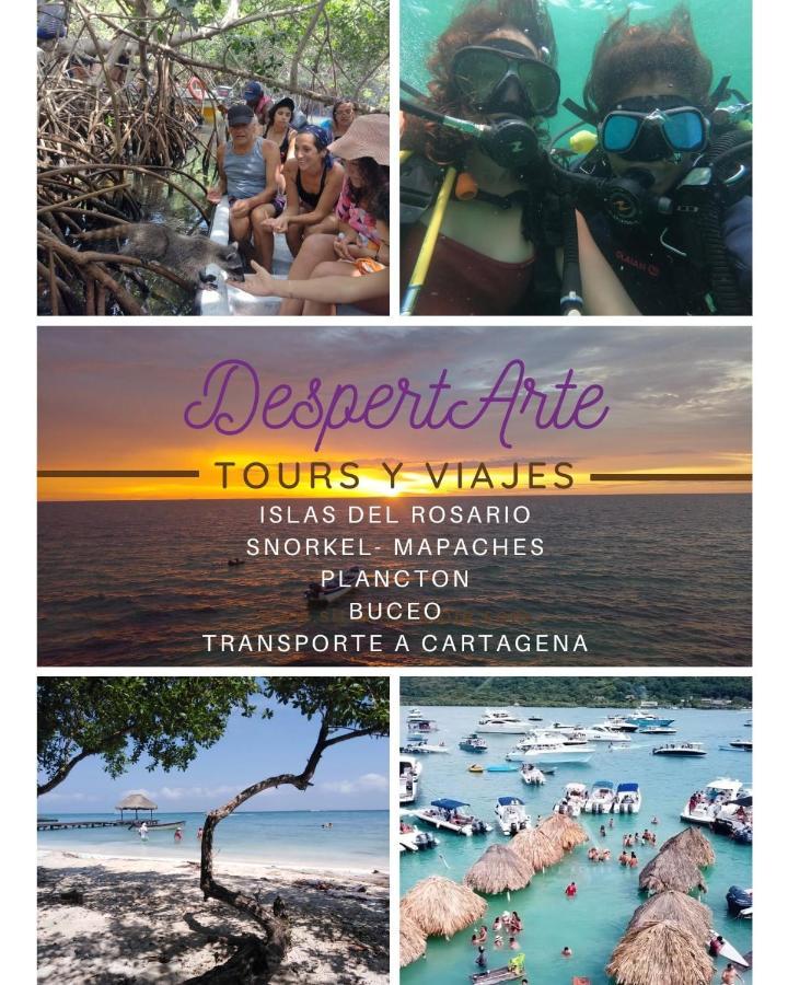 Despertarte Espacio De Arte Y Hospedaje Playa Blanca Bagian luar foto